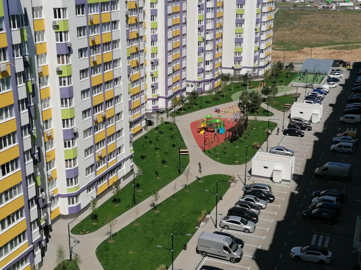 קייב 0157 Сучасні Нові Апартаменти Жк Щасливий מראה חיצוני תמונה